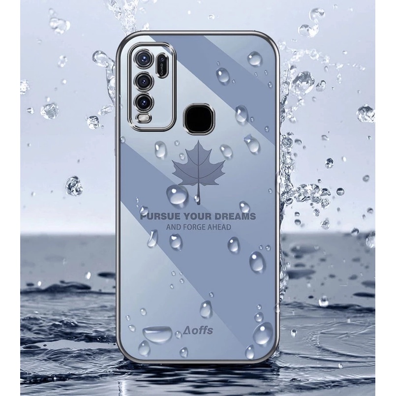 Ốp điện thoại mềm họa tiết lá phong cho Vivo 1935 1938 1915 1901 1906 1904 1902 1814 1815 1816 1817 1811 1820