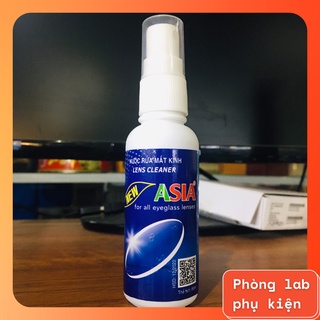 💦[Có sẵn] Chai xịt lau kính LENS CLEANER ASIA dung tích 80ml và 150ml + Tặng kèm khăn lau kính 💦