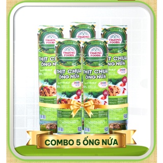 COMBO 5 ỐNG THỊT CHUA ỐNG NỨA  TRƯỜNG FOODS