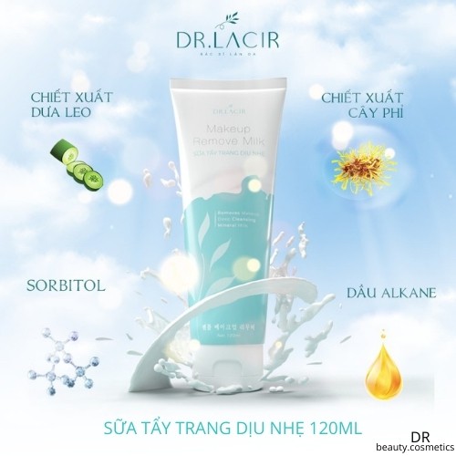 Sữa Tẩy Trang Dịu Nhẹ Làm Sạch Thu Nhỏ Lỗ Chân Lông Lamer Care Dr.Lacir | BigBuy360 - bigbuy360.vn