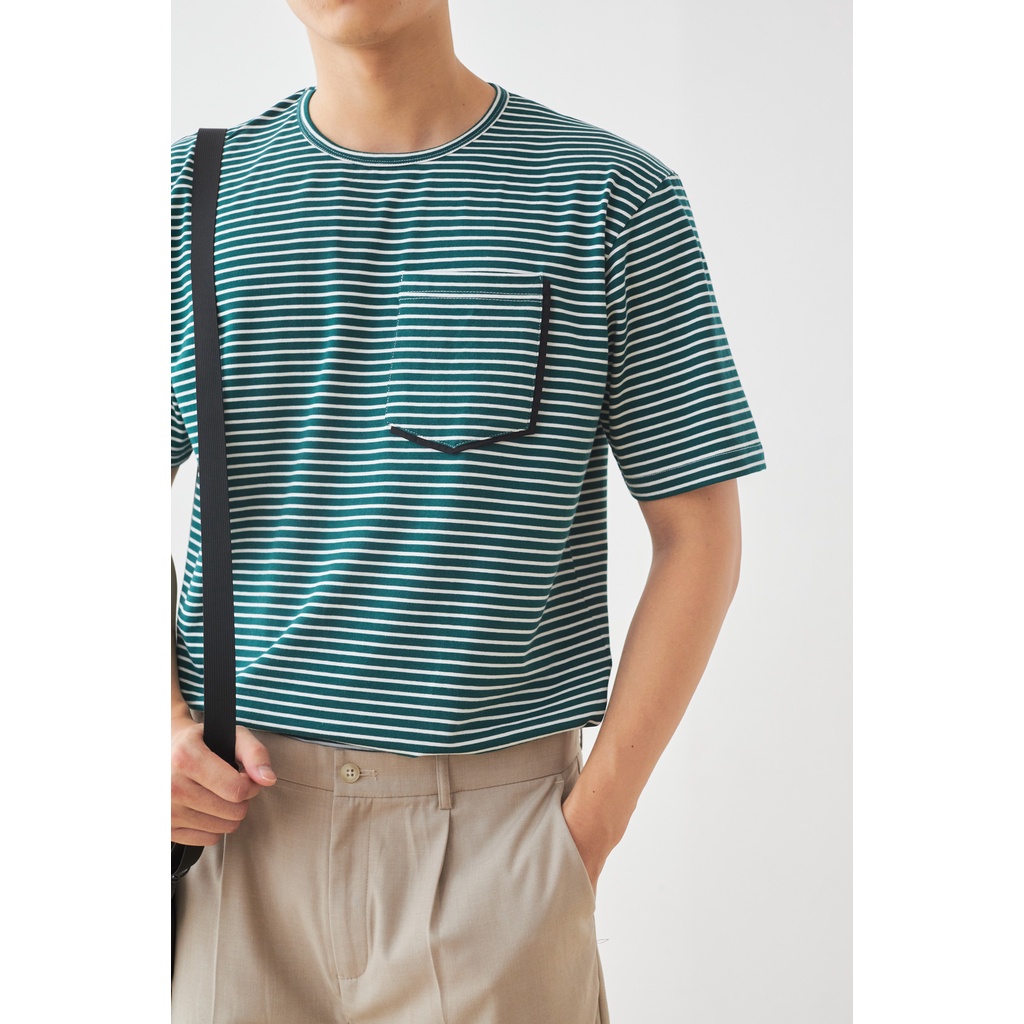 Áo Phông Thun Kẻ VICENT TEE | BigBuy360 - bigbuy360.vn