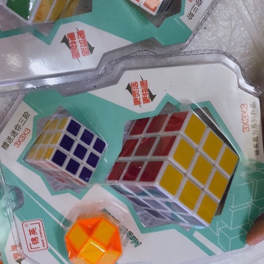 Bộ 3 Đồ chơi Rubick Giúp Bé Phát Triển Tư Duy