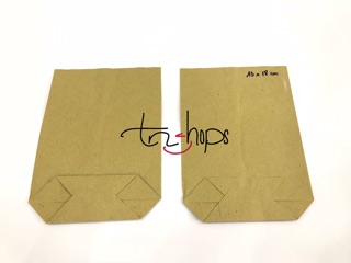Túi giấy vàng 13x18 cm