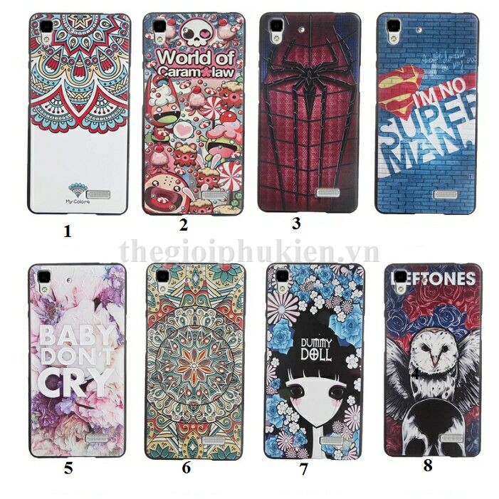 Ốp lưng in hình 3D chính hãng My Colors OPPO R7, R7 Lite