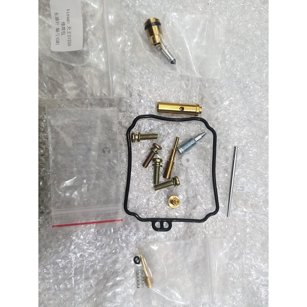 Bộ phụ kiện sửa chữa bộ chế hòa khí bình xăng con Yamaha Virago XV250 125