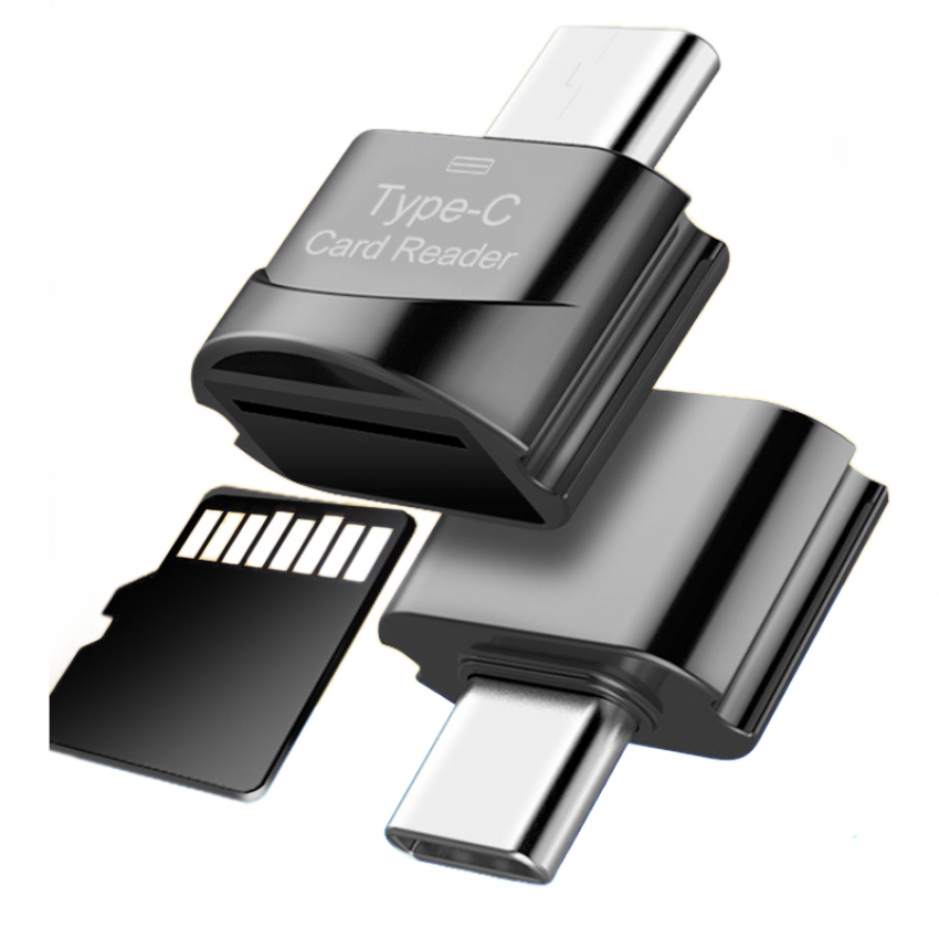 Đầu Đọc Thẻ Nhớ USB 3.0 Loại C Sang Micro-SD TF OTG Cho Laptop Samsung Huawei