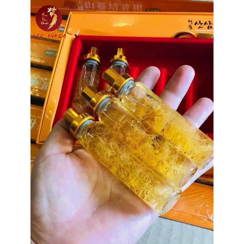 Tinh chất hồng sâm núi Cheon Jong Tissue hộp 30 ống 20ml cao cấp