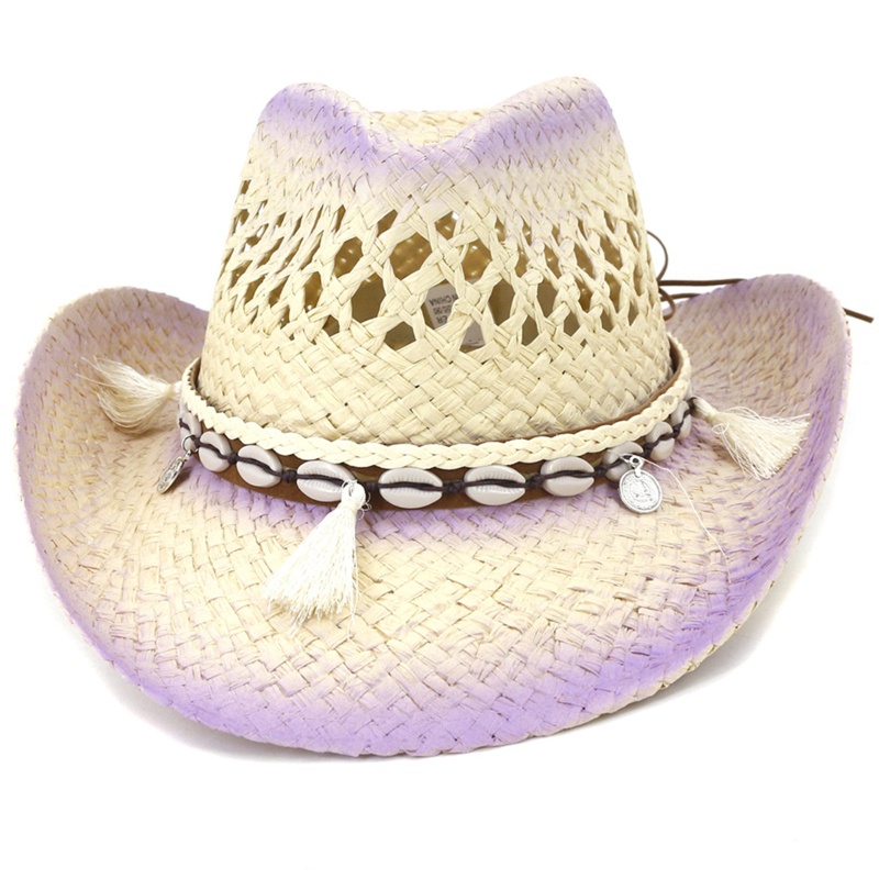 Xiangbao Nón Cao Bồi Bằng Rơm Cao Bồi Vui Nhộn Che Nắng Đi Biển Cycl