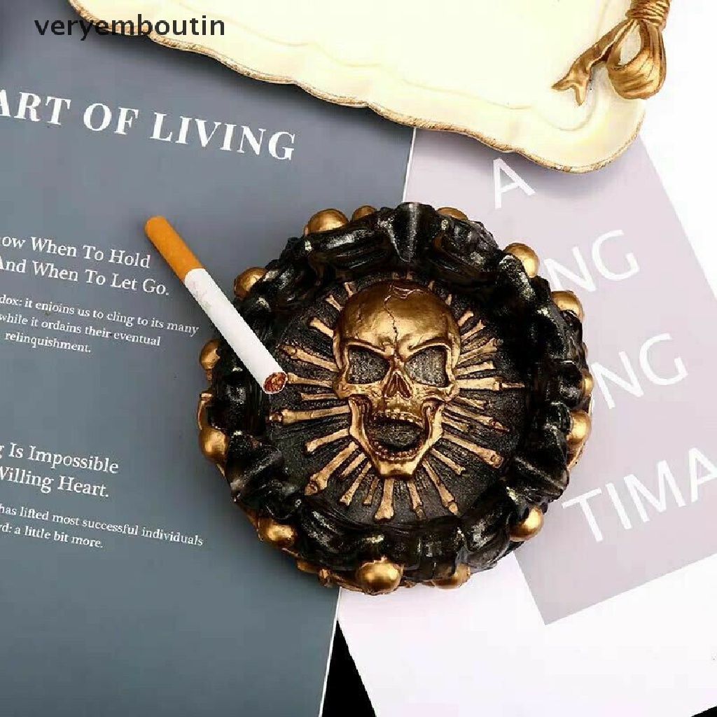 in Skull Silicone Ashtray Mold Resin Making Candle Holder Mould Casting Epoxy Craft n