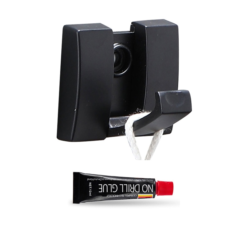 Móc Kim Loại Treo Khăn Gắn Tường Tiện Lợi