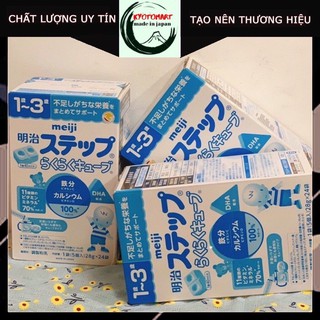 Sữa Meiji 24 thanh 1-3 (sữa nhật nội địa )