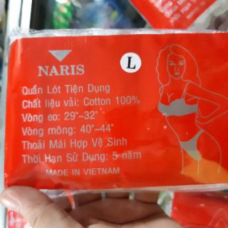 Gói 6 quần lót giấy Naris [loại tốt]
