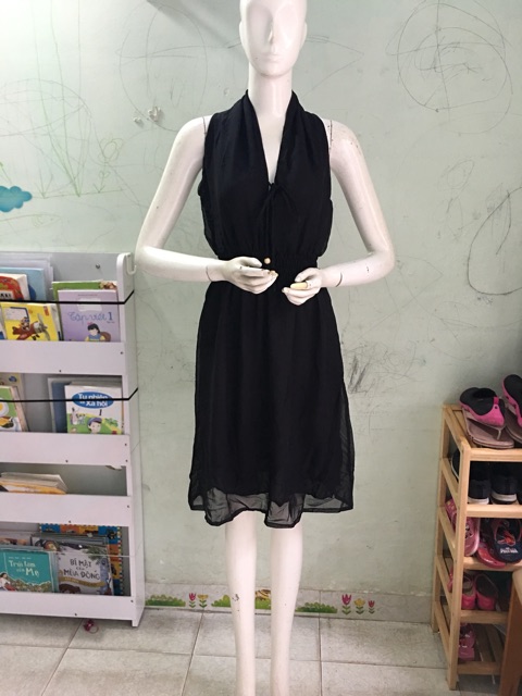 Váy maxi đi biển thiết kế vải lanh thái/voan kèm lót - Đầm maxi đi biển cao cấp