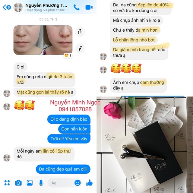 Refa Active Digit - Cây Mát Xa Nâng Cơ, Xoá Nhăn, Chống Lão Hoá