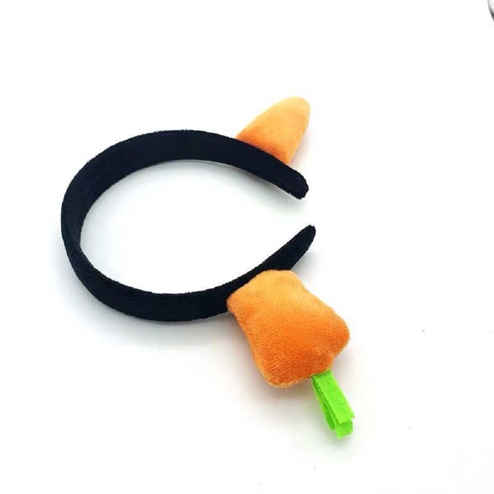 Băng Đô Cài Tóc Hình Cà Rốt / Cá Muối Dễ Thương Vui Nhộn Chống Trượt Cho Bé Gái