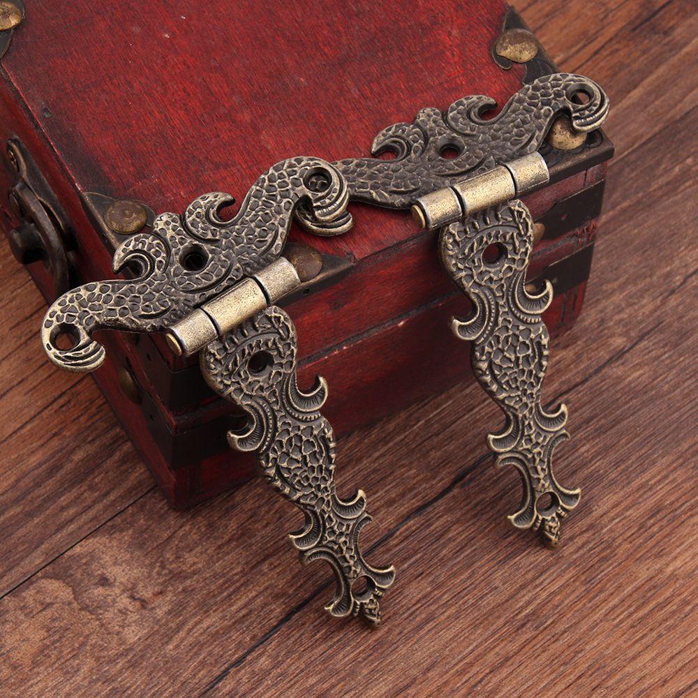 Set 2 Bản Lề Cửa Tủ Cổ Điển Siêu Bền