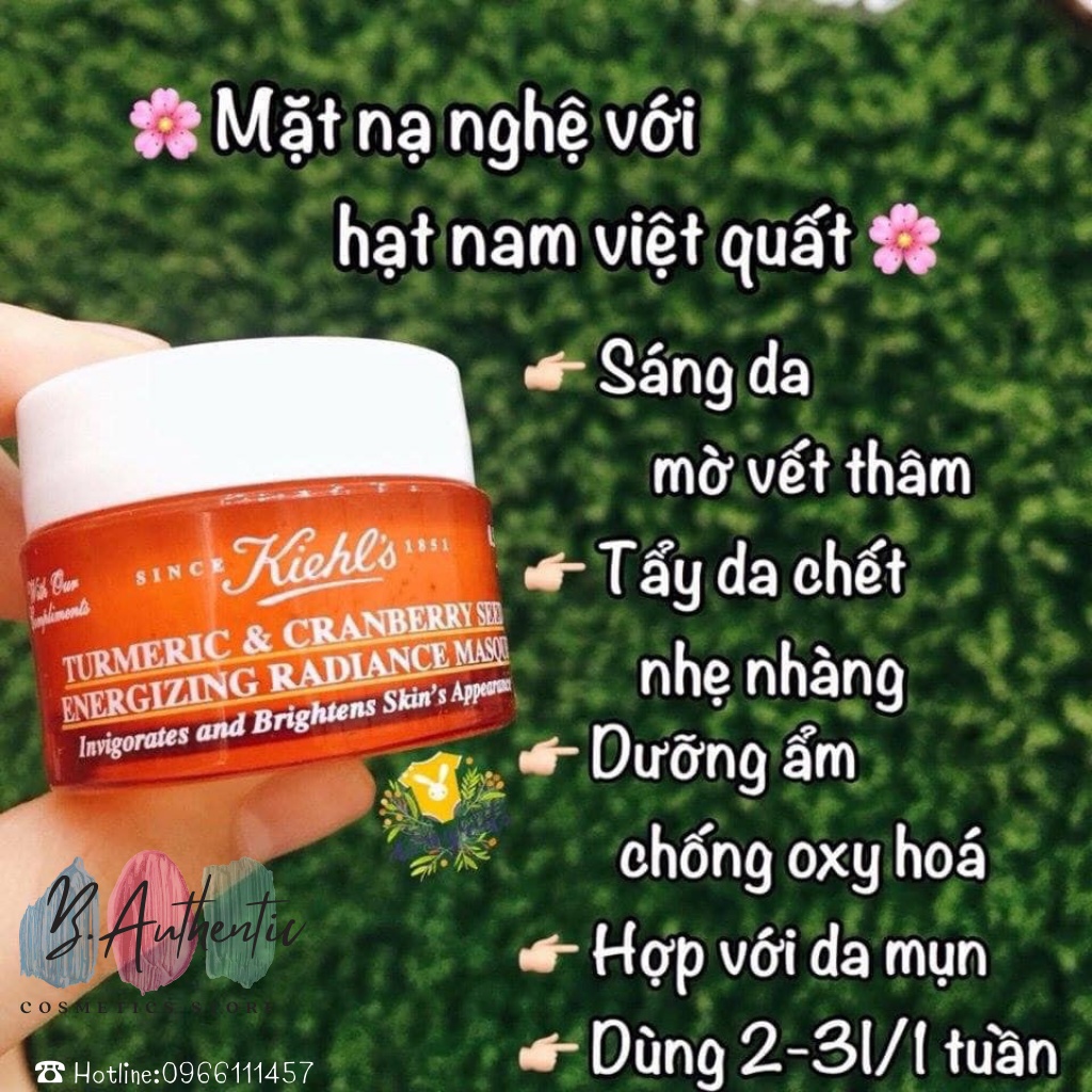 Mặt nạ nghệ Kiehl Turmeric & Cranberry 14ml- Sáng Da, Mờ Thâm Nám | BigBuy360 - bigbuy360.vn