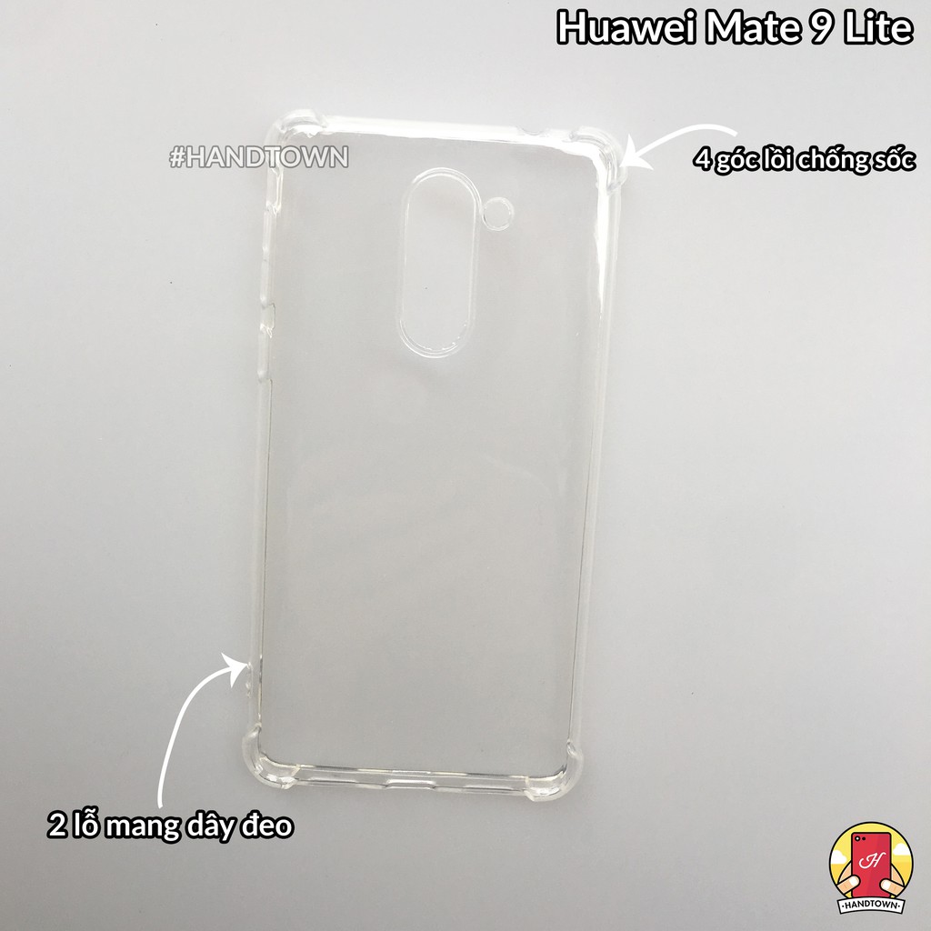 HUAWEI MATE 9 LITE ỐP LƯNG CHỐNG SỐC TRONG SUỐT CỰC CHẤT