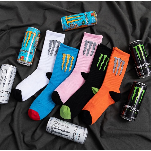 Vớ Tất MONSTER cao cổ  Nam Nữ phong cách  thể thao, trẻ trung, năng động.