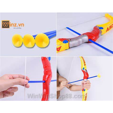 Đồ chơi bắn cung tên đầu dính có gùi đựng tên xinh xắn