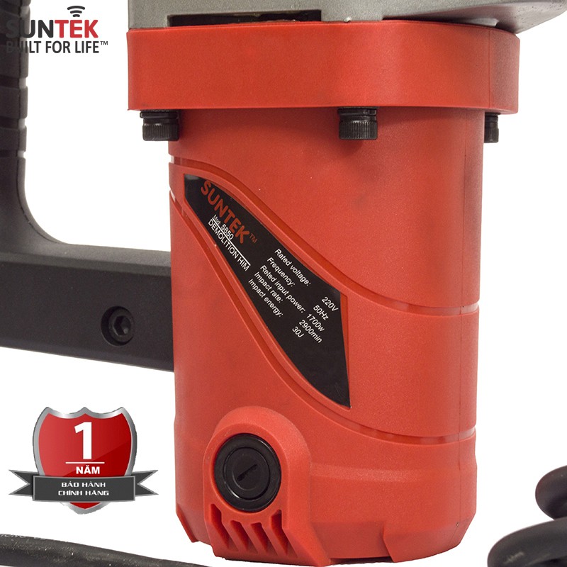 Máy Đục Bê Tông SUNTEK 5850 - Công suât 1700W - Hàng chính hãng - Bảo hành 12 tháng