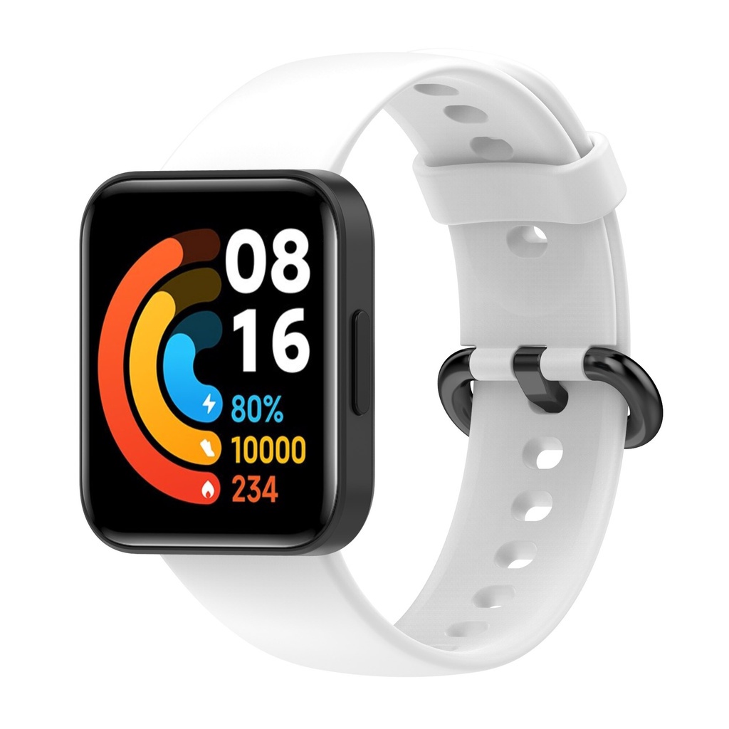 Dây đeo thay thế bằng chất liệu silicone cho đồng hồ thông minh xiaomi redmi watch 2 lite