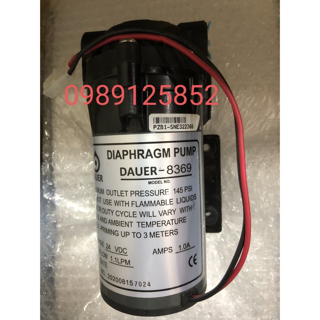 Bộ bơm tăng áp + nguồn máy phun sương, máy lọc nước RO DAUER - 8369
