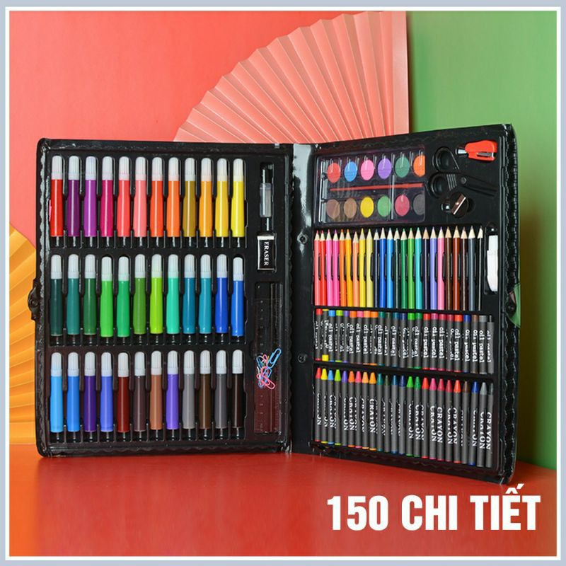 Hộp màu 150 chi tiết cho bé  FREESHIP Hộp màu đa năng