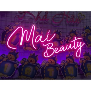 Đèn Led neon Uốn chữ Beauty