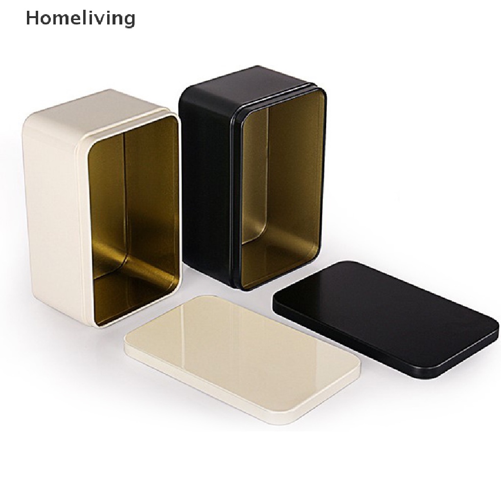 1 Hộp Thiếc Đựng Trà / Bánh Quy / Bánh Quy Bằng Sắt