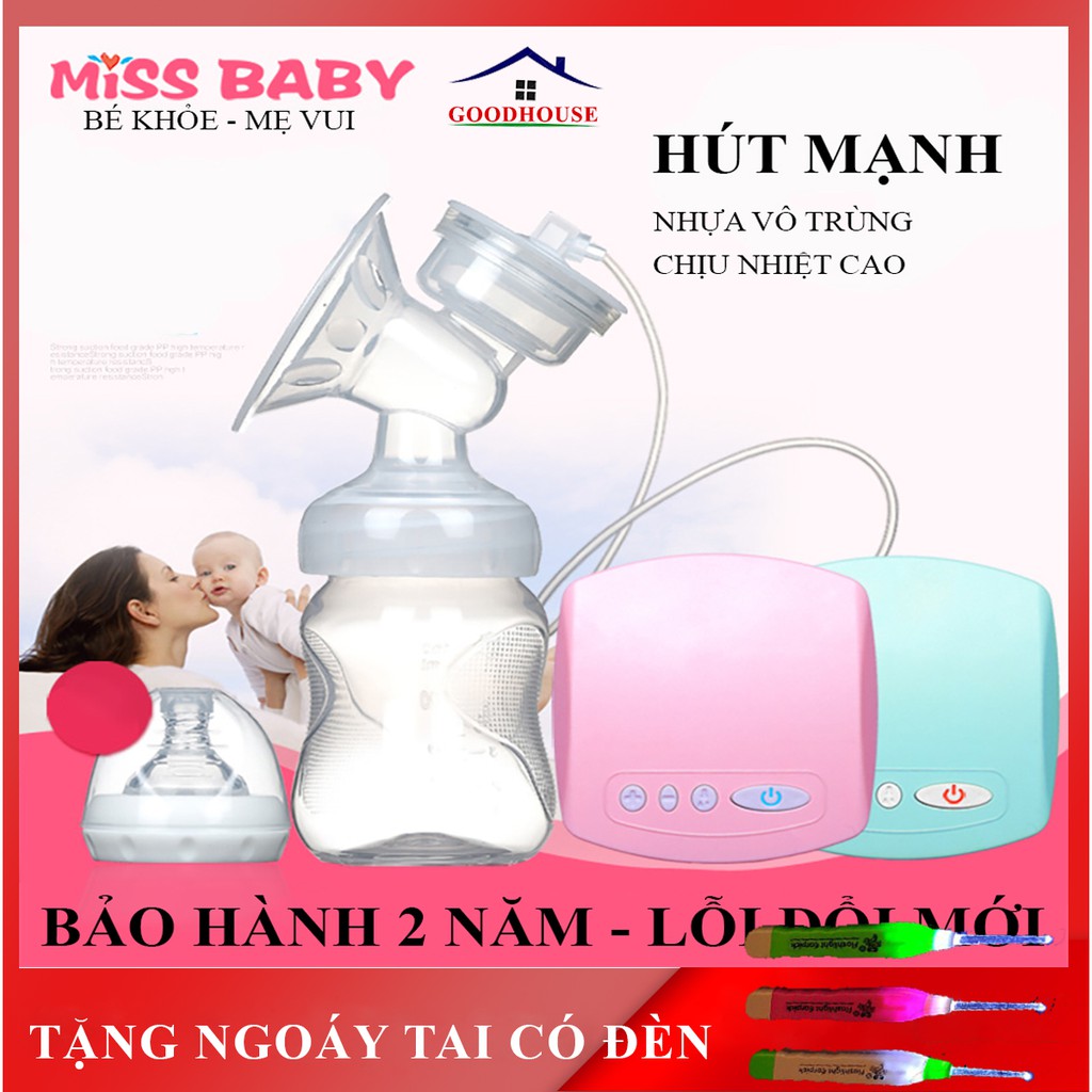 Máy hút sữa điện, máy hút sữa điện đơn cao cấp, bảo hành 2 năm