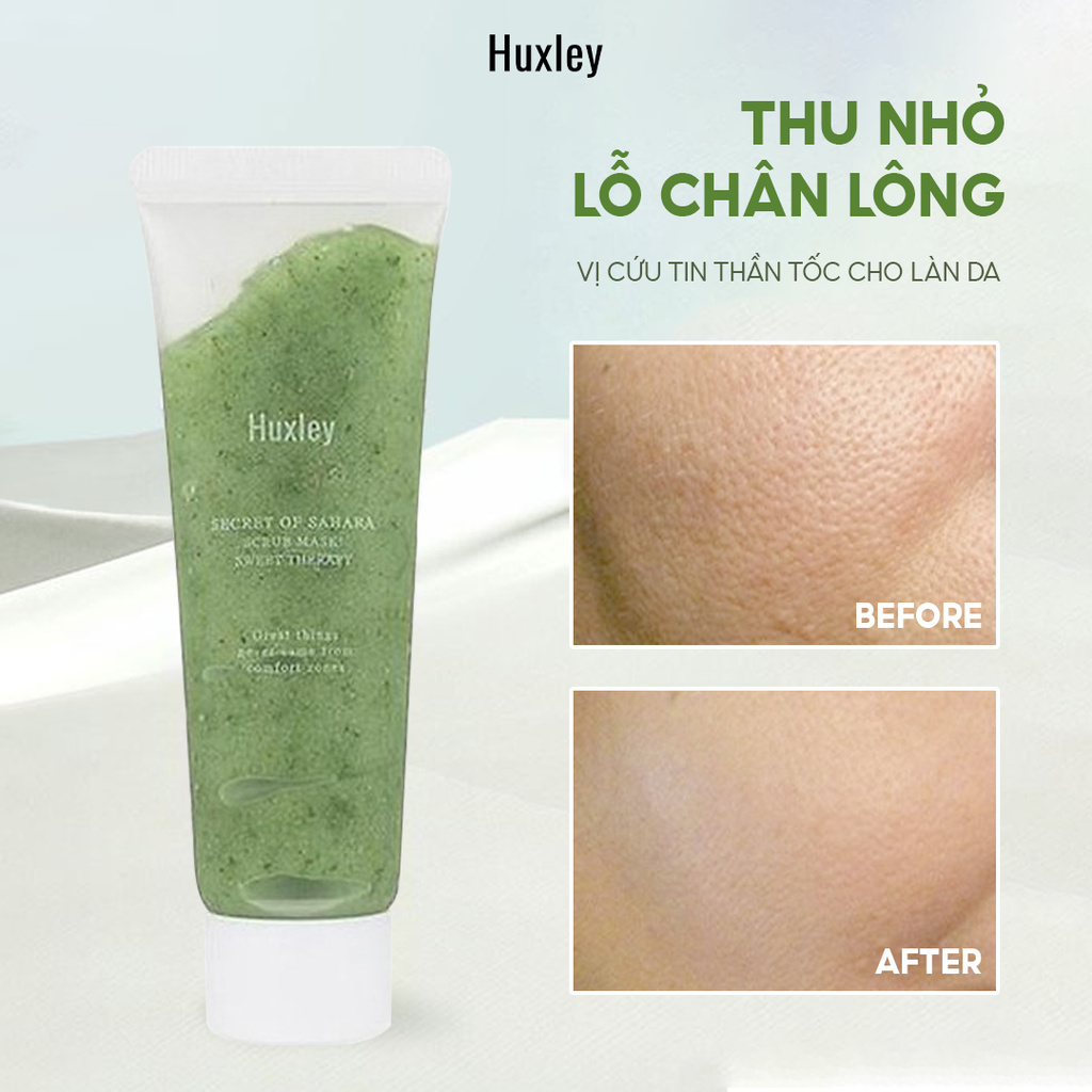 [GIFT] Tẩy Tế Bào Chết, Dưỡng Da Chiết Xuất Từ Xương Rồng Huxley Scrub Mask Therapy 30g