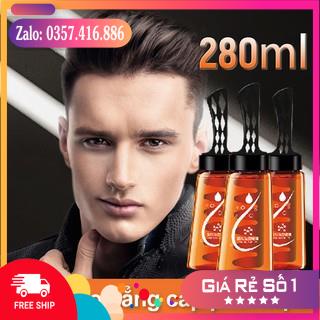 Gel vuốt tóc nam cao cấp chai 260ml kèm lược tiện dụng thân thiện với mọi loại tóc