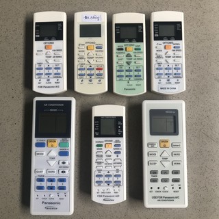 REMOTE ĐIỀU KHIỂN MÁY LẠNH ĐIỀU HOÀ PANASONIC INVERTER ĐỦ LOẠI