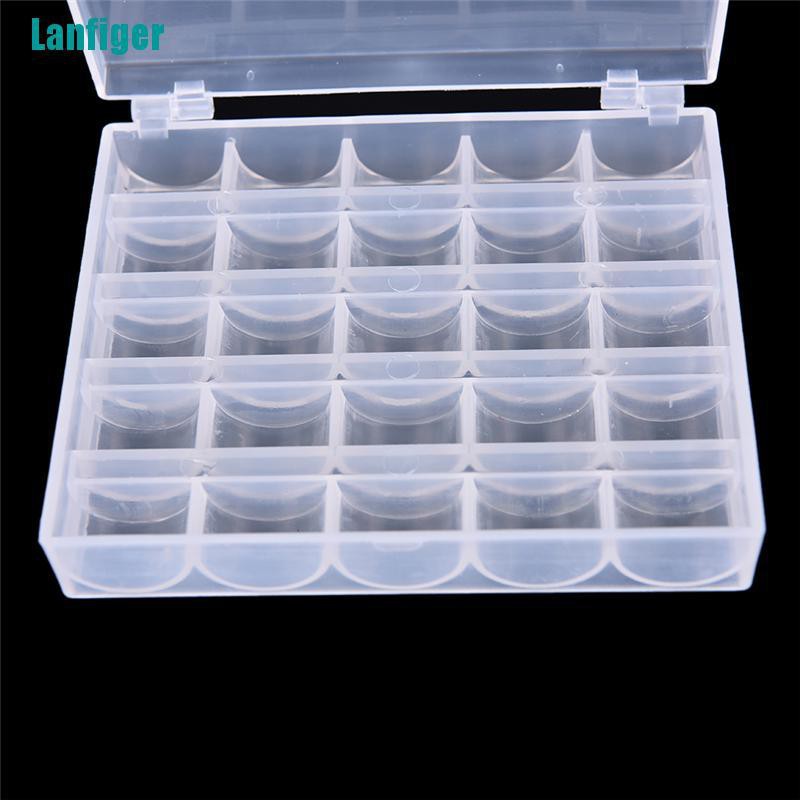 Hộp Đựng Suốt Chỉ 25 Ngăn Tiện Dụng Cho Máy May