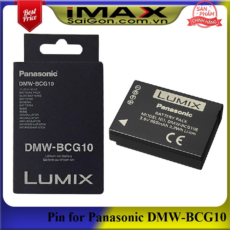 PIN PANASONIC DMW-BCG10E, DUNG LƯỢNG CAO