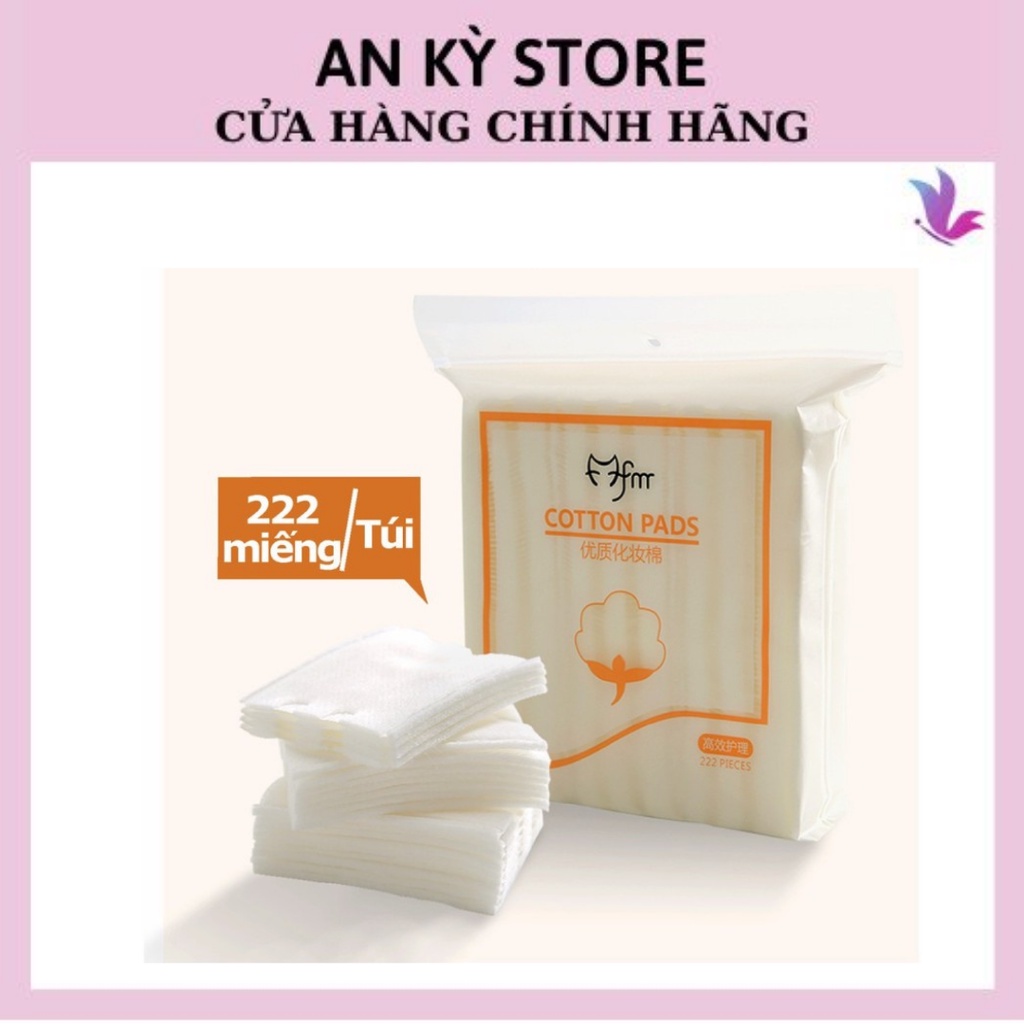 Bông Tẩy Trang Cotton Pads Túi 222 Miếng