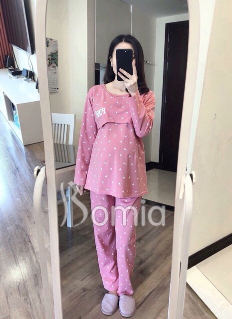 Bộ Pink bầu đẹp(4 màu)