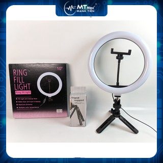 Mt max giá đỡ đèn livestream 16cm 26cm 3 chân tripod support mt01 xoay 360 độ chiều cao 16 - 21cm, nhỏ gọn, tiện dụng...