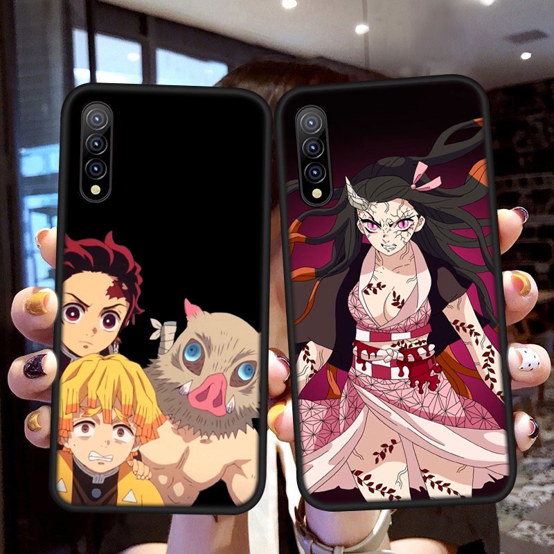 Ốp Điện Thoại Silicon Mềm In Hình Nhân Vật Anime Demon Slayer Cho Xiaomi Redmi Note 9 Pro Max 9T 9C 9S Prime NFC OI32