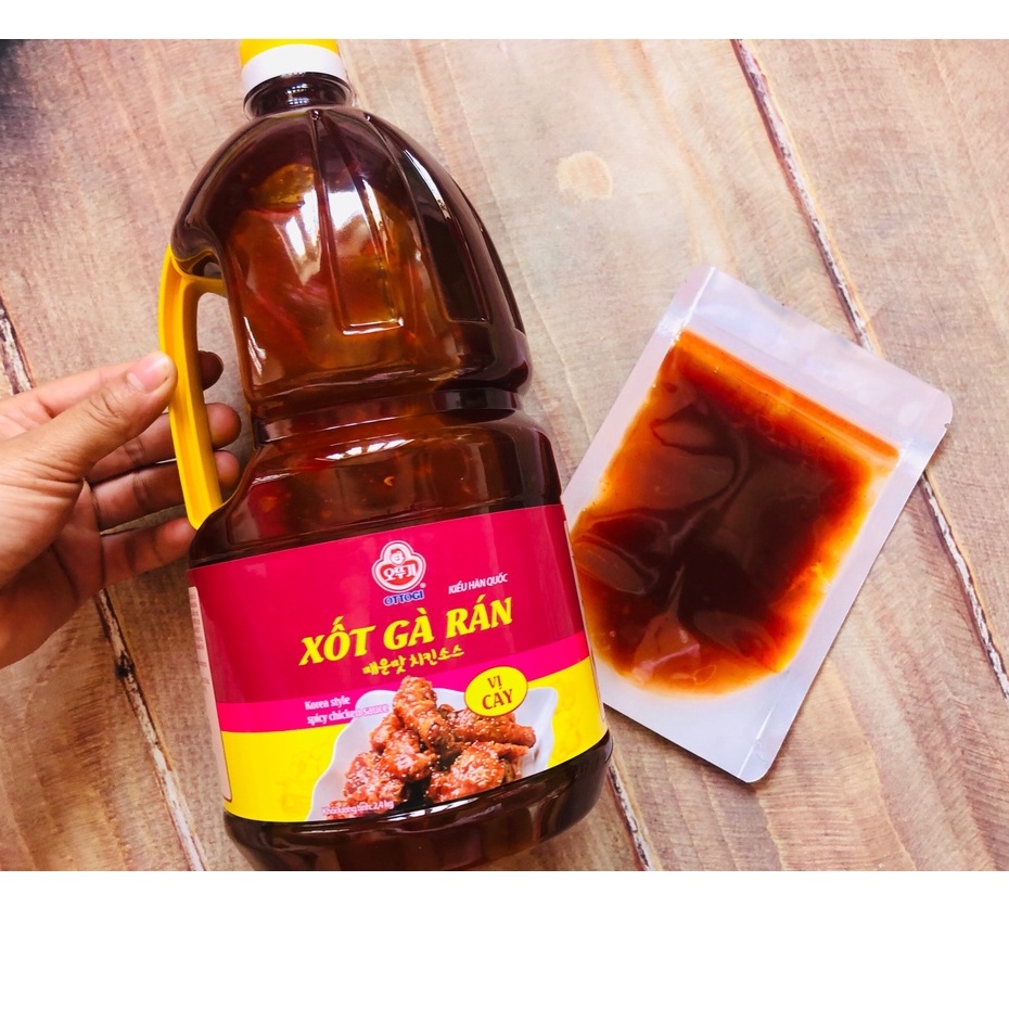 Sốt Gà Rán Vị Cay 2.4kg, Sốt Gà Rán cay 1Kg