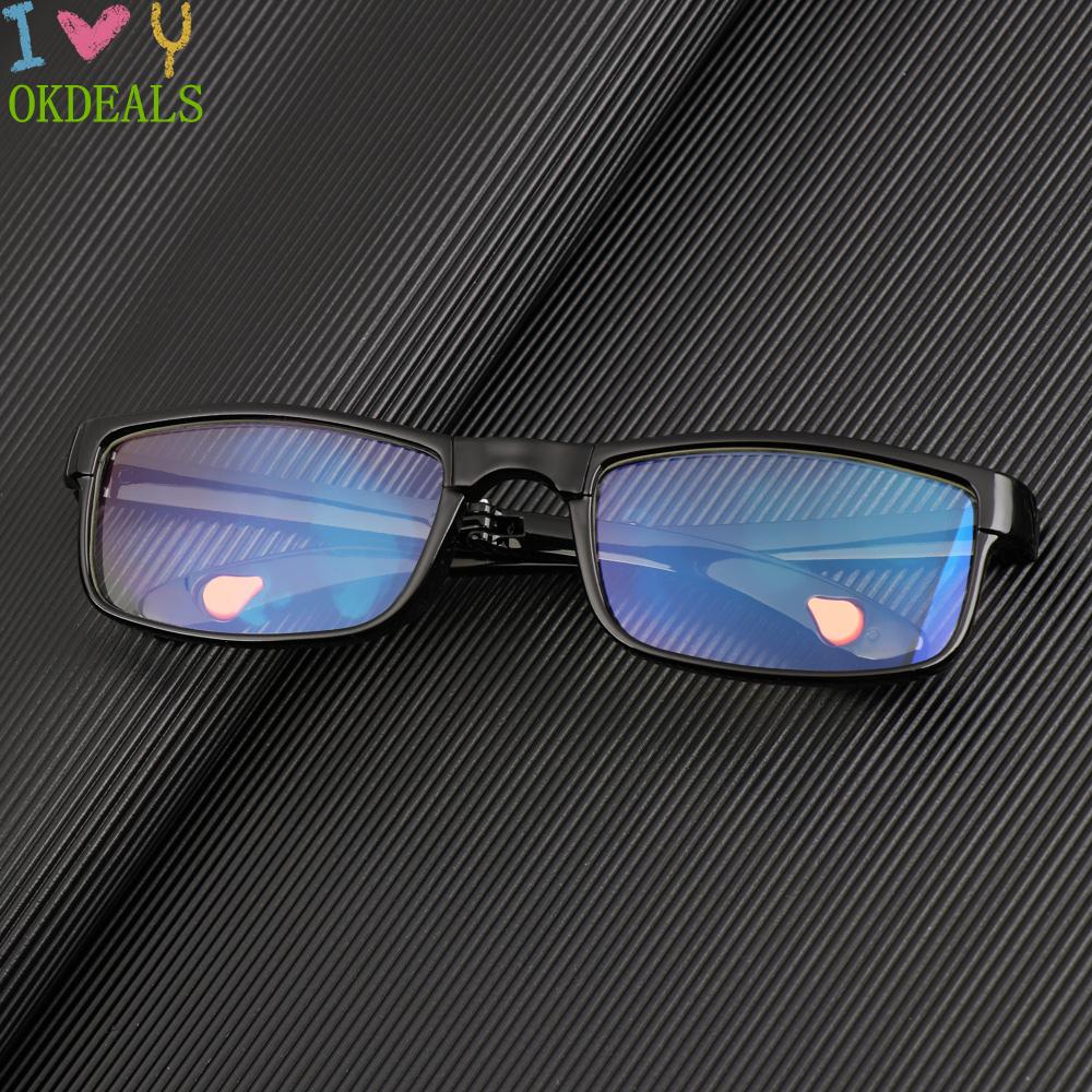 Kính đọc sách gọng pc nhẹ chống tia UV/ ánh sáng xanh có thể gấp gọn