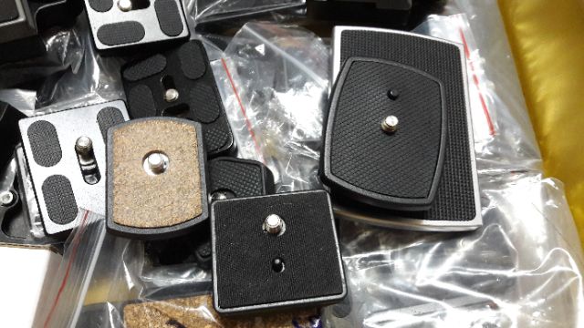 Plate, đế gá chân máy ảnh, steady cam,...