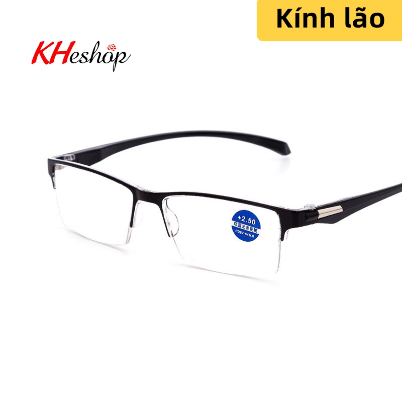 Kính đọc báo cho người già chống ánh sáng xanh cho cả nam và nữ, gọng dẻo siêu bền mã Y8606