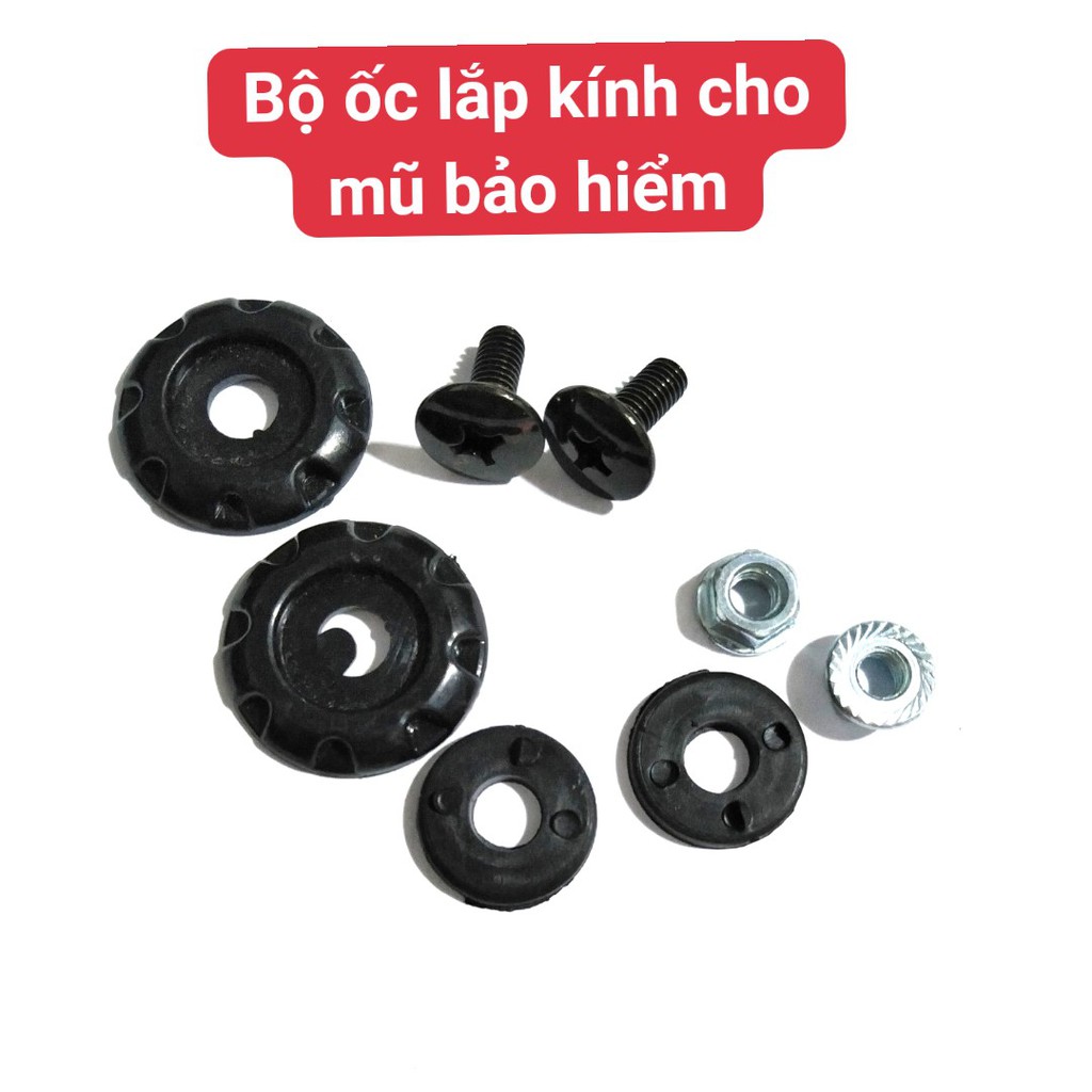 Bộ Ốc Lắp Kính Nón Bảo Hiểm