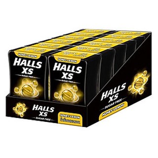 Kẹo ngậm không đường hall xs hương chanh mật ong