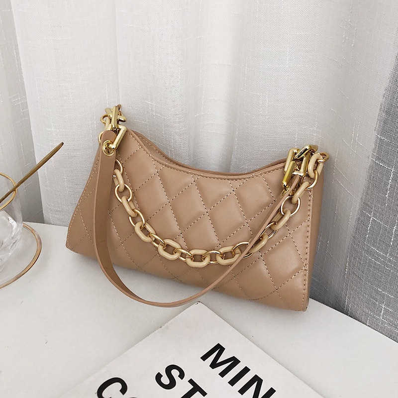 Túi Đeo Vai Phối Dây Xích Thời Trang Mới Năm 2021 Cho Nữ