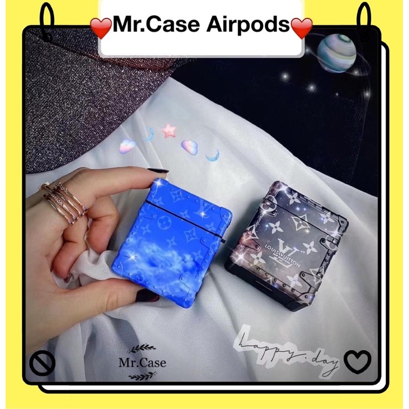 Case Airpods 1/2 Pro Vỏ Ốp Đựng Tai Nghe Hình Vuông Cực Sang - Mr.Case Airpods