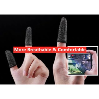 Cặp Găng Đeo Ngón Tay Chơi Game Chống Mồ Hôi 2.0 Cho Điện Thoại