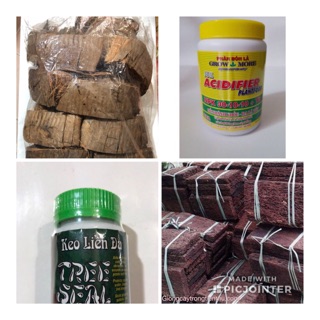 Combo- 4 loại giá thể,phân bón trồng và chăm sóc phong lan